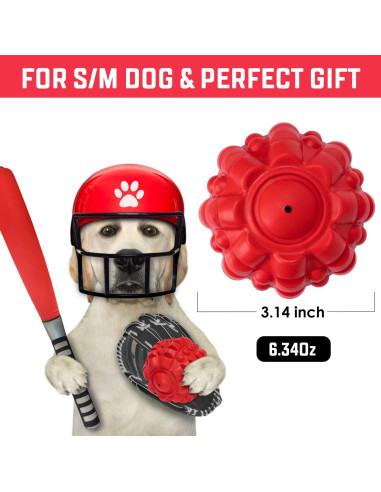 Juguete para Perros VANFINE Squeaky Indestructible 15.95cm