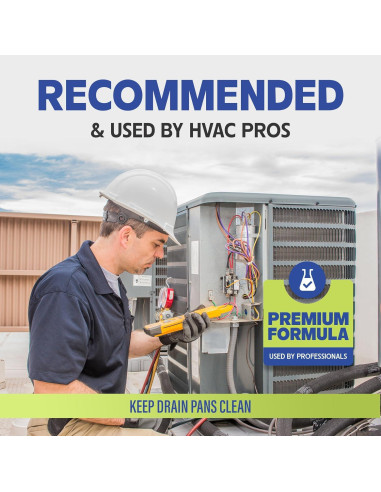 Tabletas Limpiadoras de Drenaje de AC FORTIVO - 200 Unidades