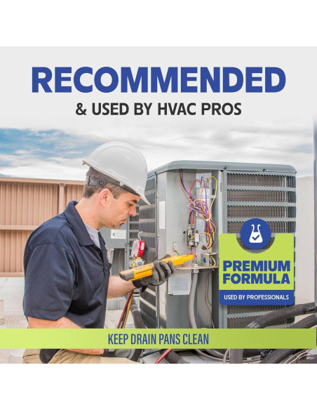 Tabletas Limpiadoras de Drenaje de AC FORTIVO - 200 Unidades