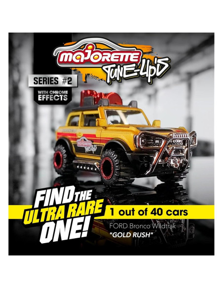 Set de Coches Miniatura Majorette Tune Up's 2 - 7 Sorpresas