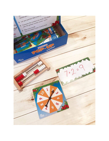Centro de Aprendizaje Rekenrek Pop-Up Hand2mind, Matemáticas