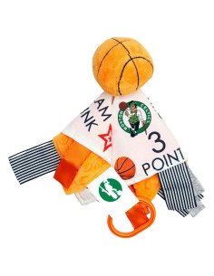 Juguete de Etiqueta para Bebés Boston Celtics - Baby Jack & Co. - Suave y Seguro
