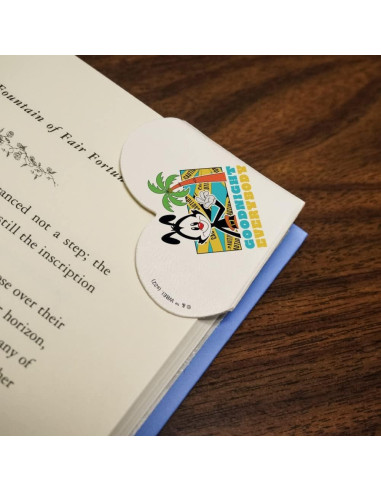 Marcadores de Corazón de Cuero Sintético Graphics & More - Set de 2