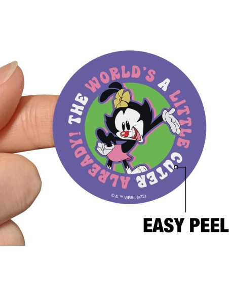 Stickers Animaniacs para Scrapbooking - 18 Piezas 5.08 cm