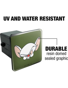 Cubierta de Enganche de Remolque Pinky y el Cerebro 2" 2