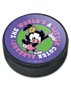 Puck de Hockey Animaniacs Graphics & More - 76mm, 170g