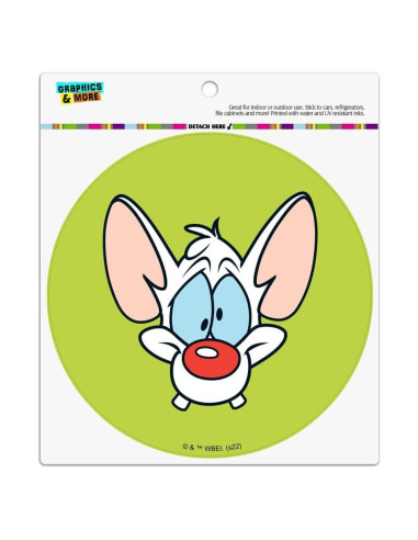 Imán de Vinilo Pinky y el Cerebro 14cm - Graphics & More