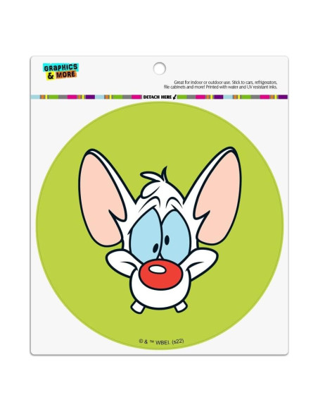 Imán de Vinilo Pinky y el Cerebro 14cm - Graphics & More