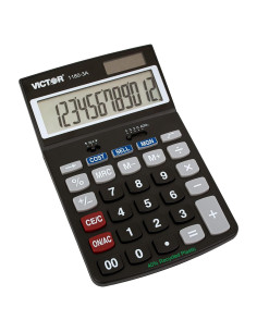 Calculadora de escritorio VICTOR 1180-3A antimicrobiana