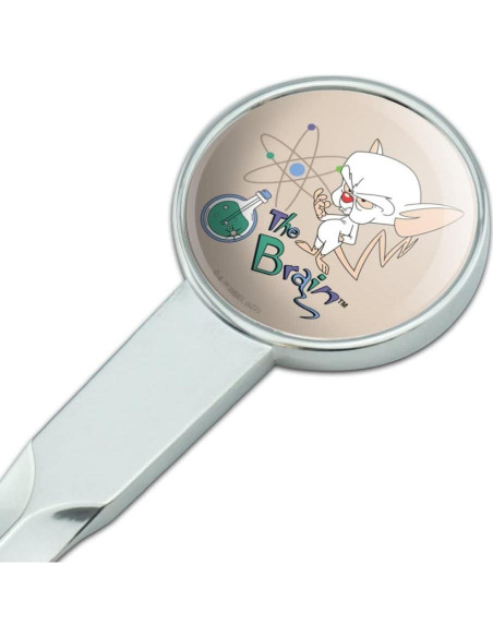 Abre Cartas Pinky y El Cerebro Metal Cromado 17.3cm