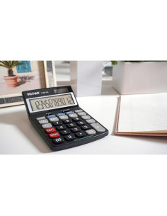 Calculadora de escritorio VICTOR 1180-3A antimicrobiana 2