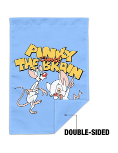 Bandera de Jardín Pinky y el Cerebro 48x33 cm Graphics & More 2