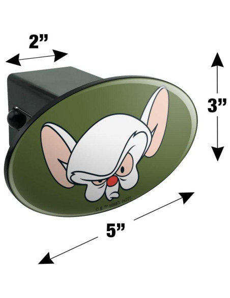 Cubierta de Enganche de Remolque Pinky y el Cerebro 2"