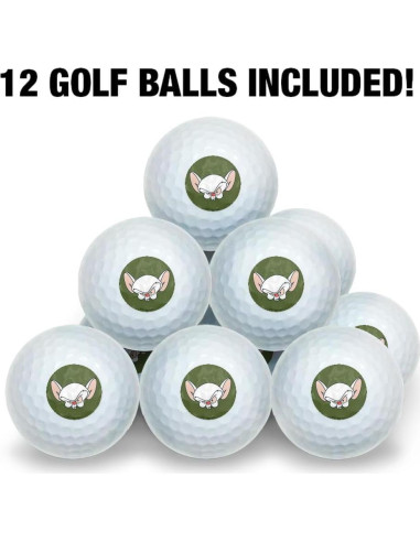Pelotas de Golf Wilson Pinky y el Cerebro 12 Pack Premium