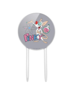 Adorno de Pastel Pinky y el Cerebro 18.42 cm - Licenciado