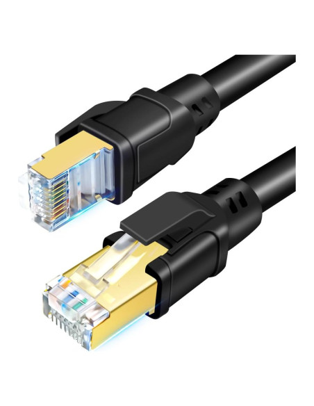 Cable Ethernet CAT8 DDMALL 0.46m Alta Velocidad Blindado