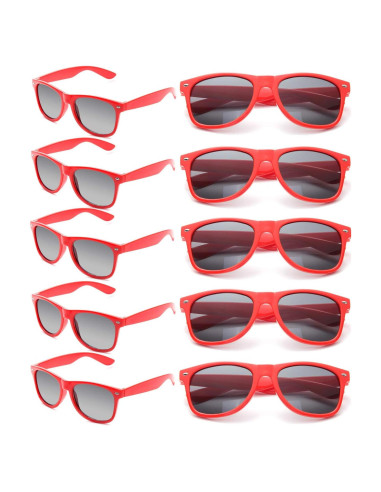 Gafas de sol retro Eyegla Nz009 UV400 - Paquete de 10