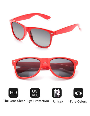 Gafas de sol retro Eyegla Nz009 UV400 - Paquete de 10