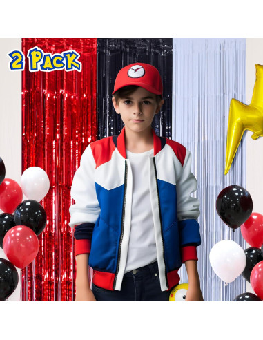 Cortinas de Flecos de Aluminio Mega-Loopolis 1x2m 2 Piezas