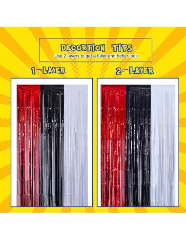 Cortinas de Flecos de Aluminio Mega-Loopolis 1x2m 2 Piezas