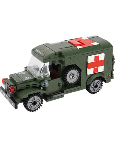 Bloques de Construcción Militar Ambulancia WWII General Jim 16cm