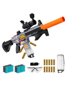 Pistola de Juguete Eléctrica Bugrtey M601 con 40 Balas Suaves