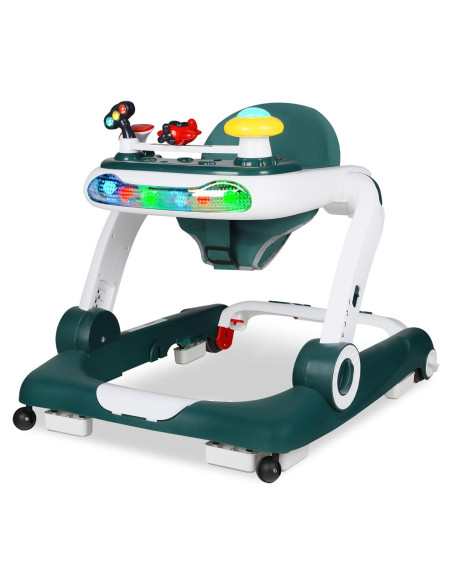 Andador Multifuncional TODEFULL Verde 6 en 1 con Altura Ajustable