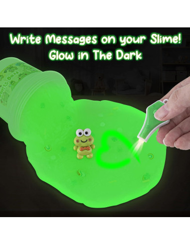 Limo Verde que Brilla en la Oscuridad Okaybee 209g