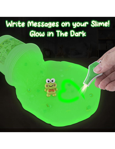 Limo Verde que Brilla en la Oscuridad Okaybee 209g