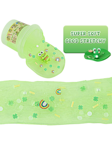 Limo Verde que Brilla en la Oscuridad Okaybee 209g