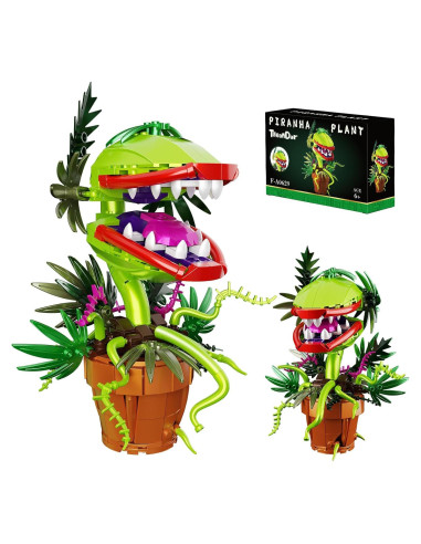 Bloques de Construcción Tweandar Planta Piraña 327 Piezas