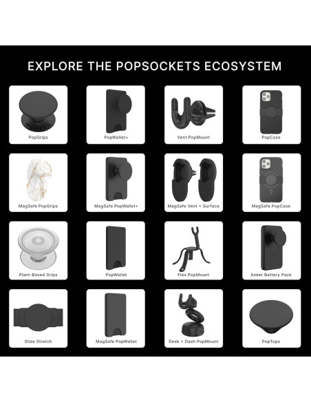 PopSockets Agarre para Teléfono MagSafe Oro Lutz - Soporte Inalámbrico PopSockets Agarre para Teléfono MagSafe Oro Lutz - Soporte Inalámbrico