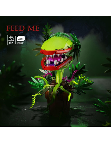 Bloques de Construcción Tweandar Planta Piraña 327 Piezas