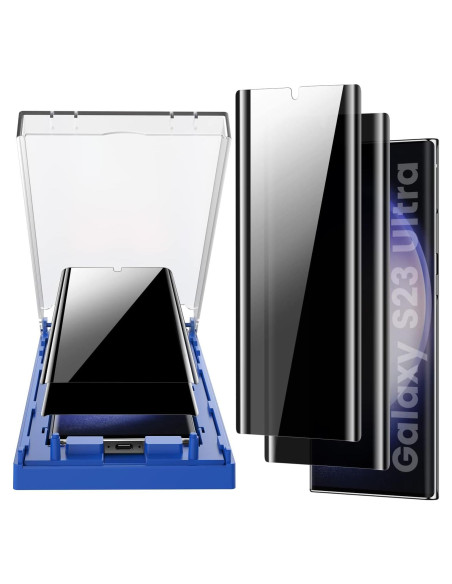 Protector de Pantalla Privado MOHAVE 2 Pack para Galaxy S23 Ultra