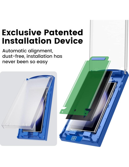 Protector de Pantalla Privado MOHAVE 2 Pack para Galaxy S23 Ultra