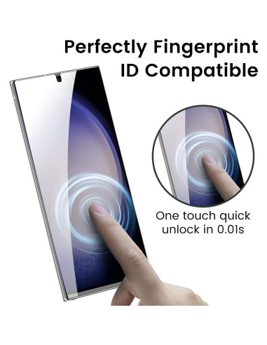 Protector de Pantalla Privado MOHAVE 2 Pack para Galaxy S23 Ultra