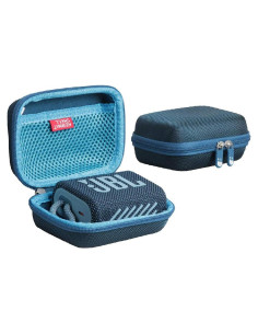 Funda Dura de Viaje Hermitshell para JBL Go 3 - Azul