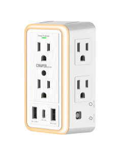 Cargador de Pared USB Super Electro SL-826SA-2A1C 9 en 1