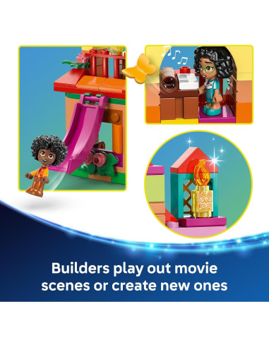 LEGO Mini Casa Encanto 43261 - Juguete para Niños 5+