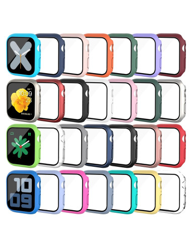 28 Fundas para Apple Watch Series 9/8/7 45mm con Protector
