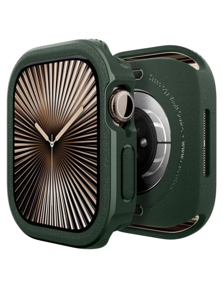 Funda Caseology Vault para Apple Watch Series 10 46mm Verde