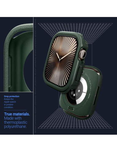 Funda Caseology Vault para Apple Watch Series 10 46mm Verde