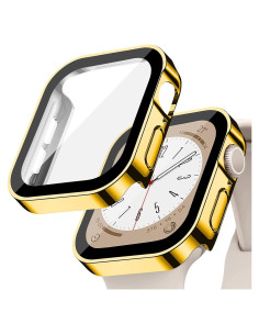 Protector de Pantalla Vidrio Templado EIHAIHIS para Apple Watch 40mm 44mm