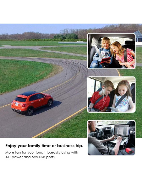 Inversor de Potencia ALLWEI 300W para Automóvil USB-C 65W