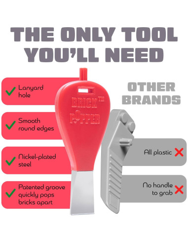 Removedor de Ladrillos Brick Popper - Herramienta Eficiente