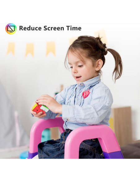 Cubo de Velocidad 3x3x3 Vdealen Sin Pegatinas 5.6cm