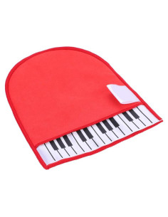Guante de Limpieza de Piano Microfibra Liebe - Rojo 18.5x15cm