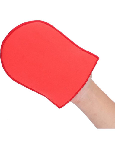 Guante de Limpieza de Piano Microfibra Liebe - Rojo 18.5x15cm