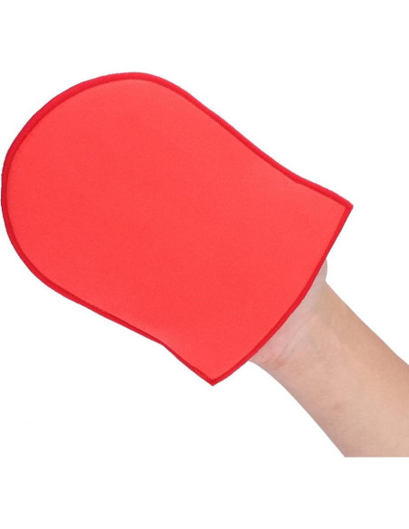 Guante de Limpieza de Piano Microfibra Liebe - Rojo 18.5x15cm