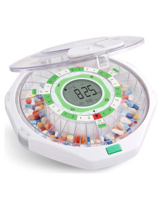 Dispensador Automático de Pastillas Live Fine 28 Días LCD